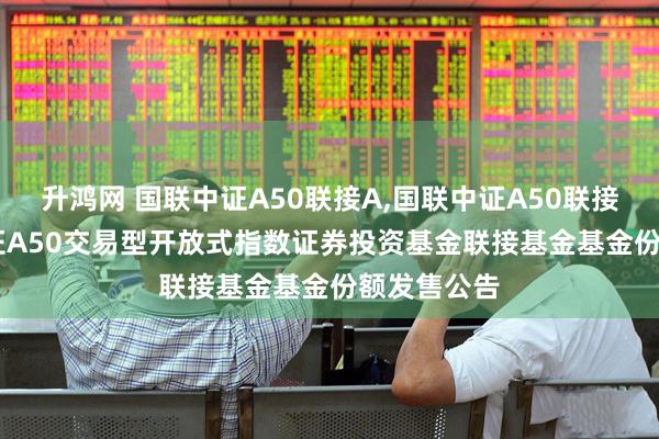 升鸿网 国联中证A50联接A,国联中证A50联接C: 国联中证A50交易型开放式指数证券投资基金联接基金基金份额发售公告