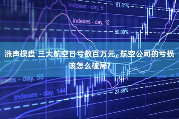 涨声操盘 三大航空日亏数百万元, 航空公司的亏损该怎么破局?