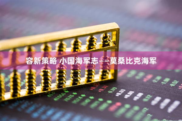 容新策略 小国海军志——莫桑比克海军